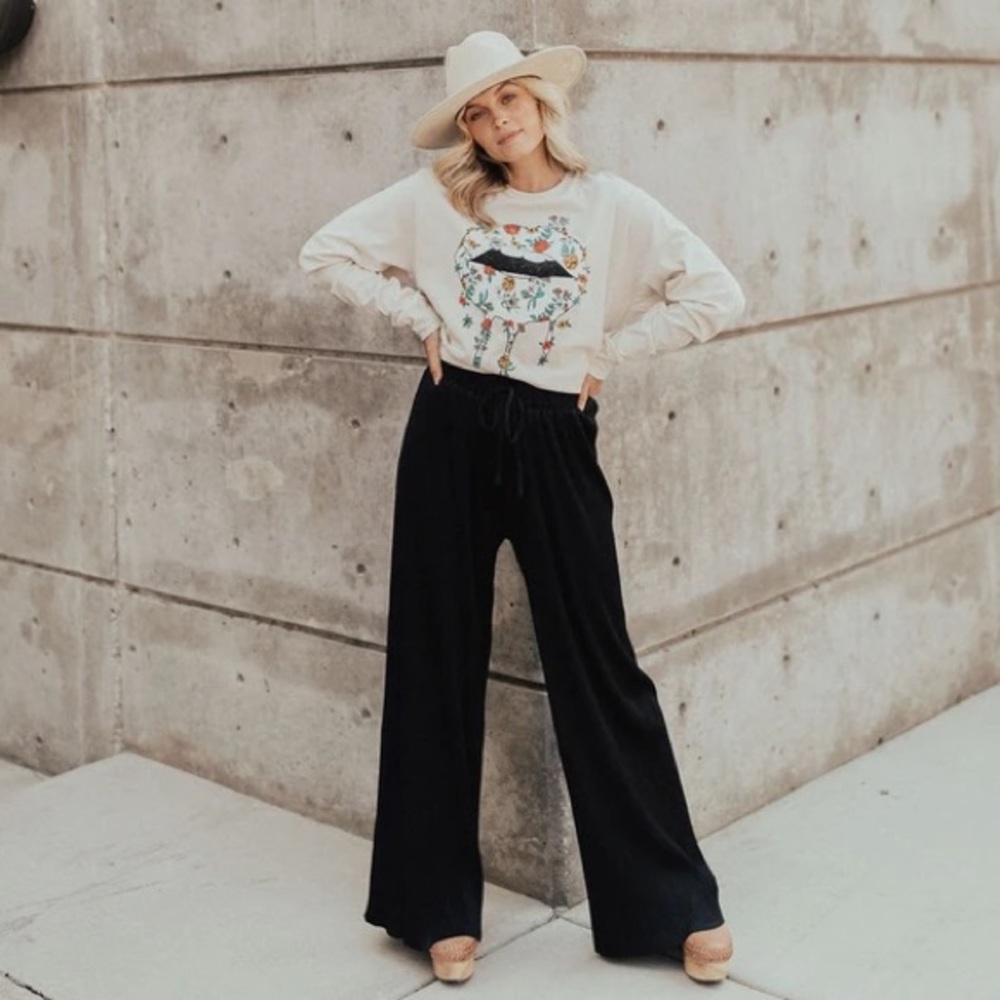NWT Henly Silky Ribbed Pant